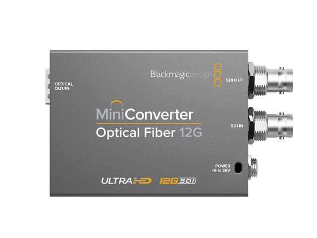 Mini Converter Optical Fiber 12G