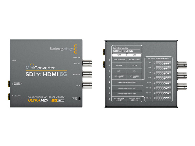 Mini Converter SDI to HDMI 6G