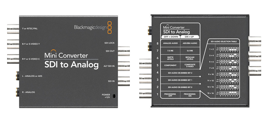 Mini Converter SDI to Analog