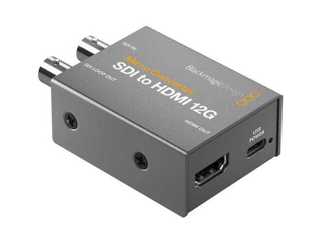 Micro Converter SDI to HDMI 12G WPSU