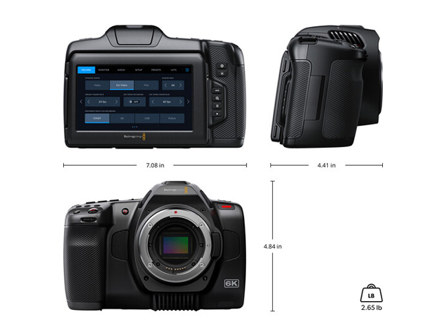 Pocket Cinema Camera 6K G2