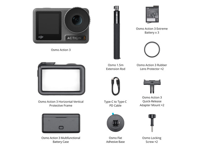 Osmo Action 3 Adventure Combo
